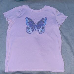 BCBGirls Lavender Butterfly Tee